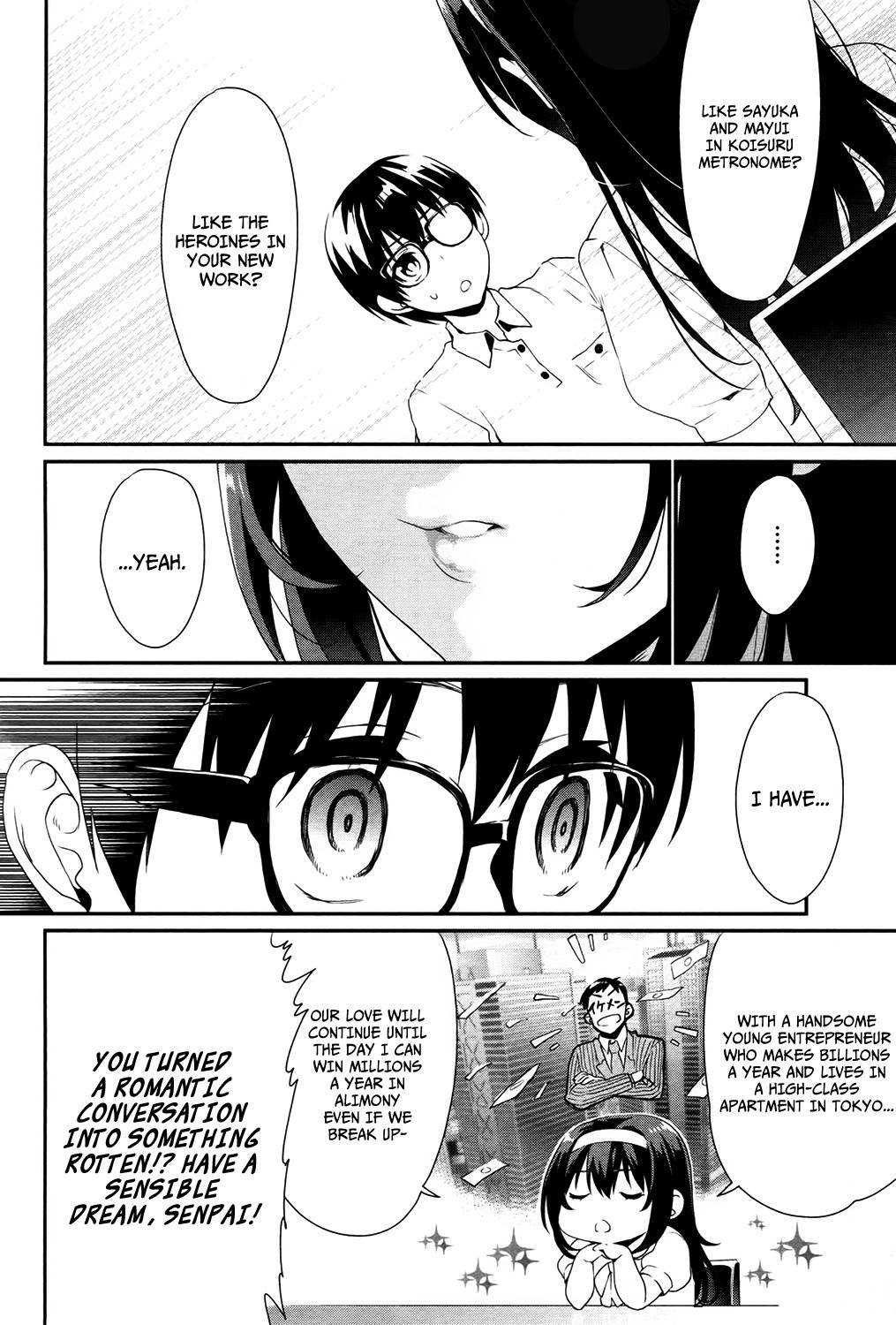 Saenai Kanojo no Sodatekata - Koisuru Metronome Chapter 2 page 28 - Chapter 2