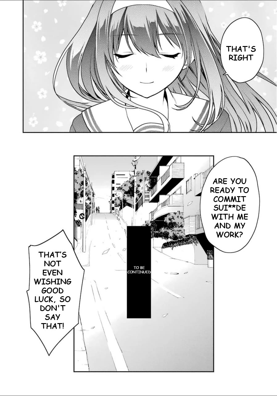 Saenai Kanojo no Sodatekata - Koisuru Metronome Chapter 26.5 page 17 - Chapter 26.5: How highschool girl Utaha Kasumigaoka graduates
