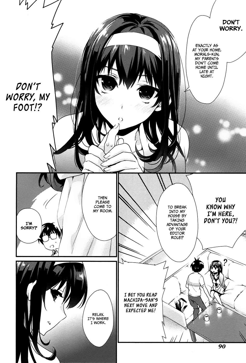 Saenai Kanojo no Sodatekata - Koisuru Metronome Chapter 3 page 16 - Chapter 3