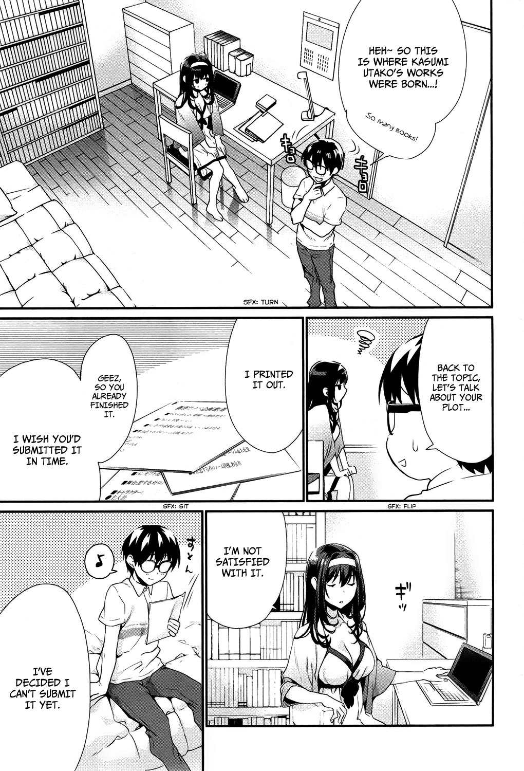 Saenai Kanojo no Sodatekata - Koisuru Metronome Chapter 3 page 17 - Chapter 3
