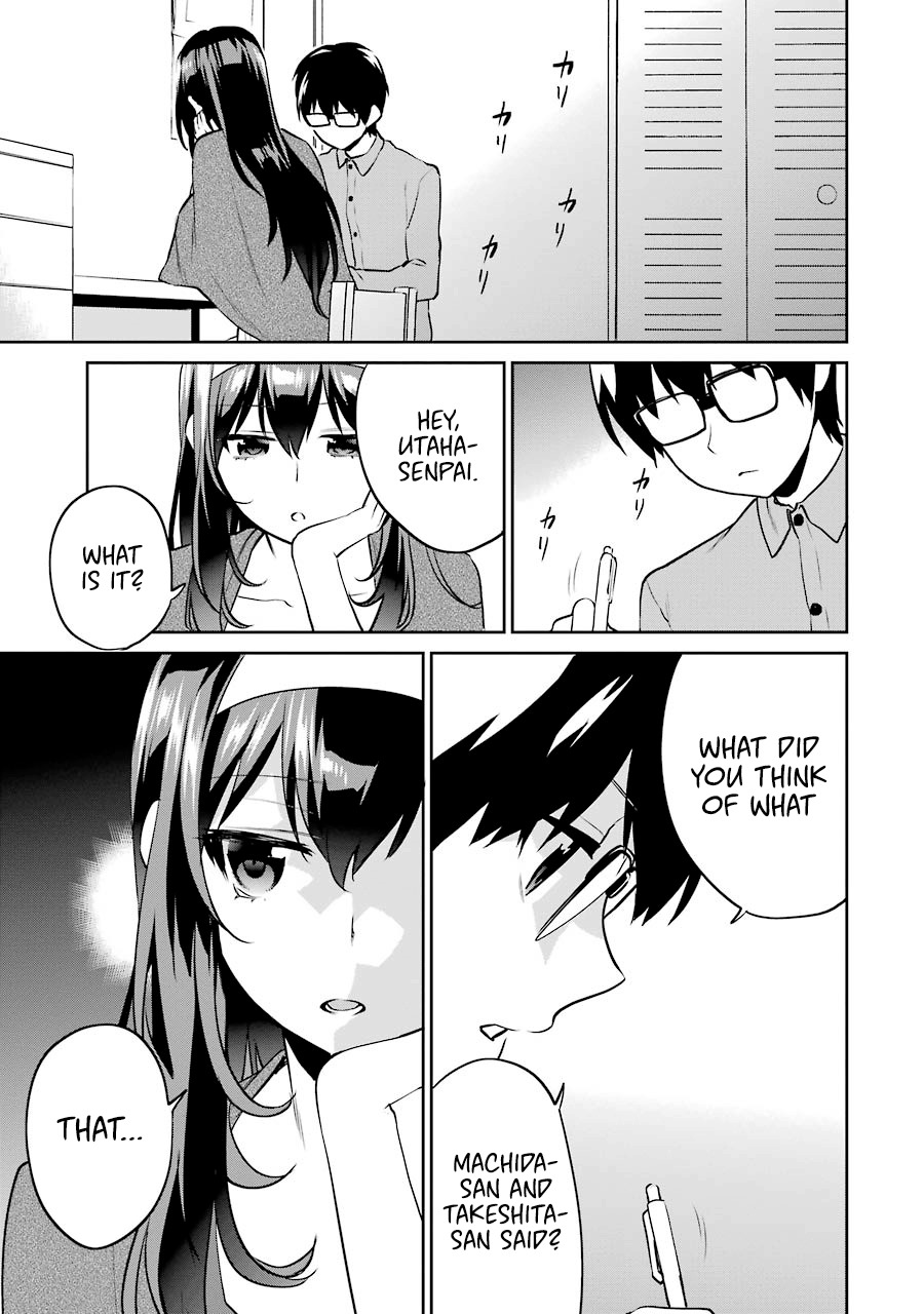 Saenai Kanojo no Sodatekata - Koisuru Metronome Chapter 39 page 22 - Chapter 39