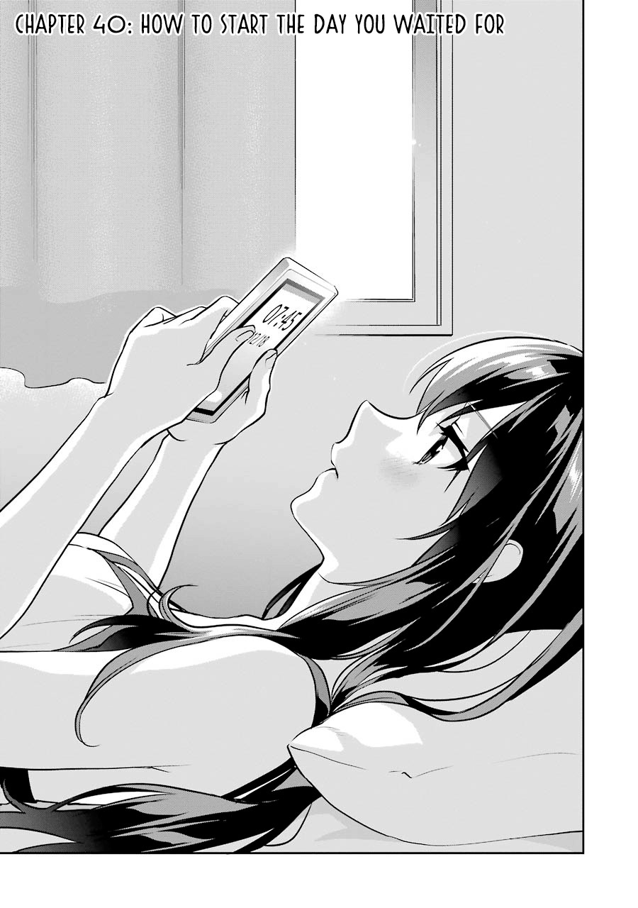 Saenai Kanojo no Sodatekata - Koisuru Metronome Chapter 40 page 2 - Chapter 40