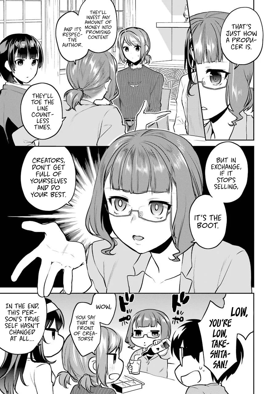 Saenai Kanojo no Sodatekata - Koisuru Metronome Chapter 45 page 10 - Chapter 45: How an Adult That Can't Get Drunk Goes Work