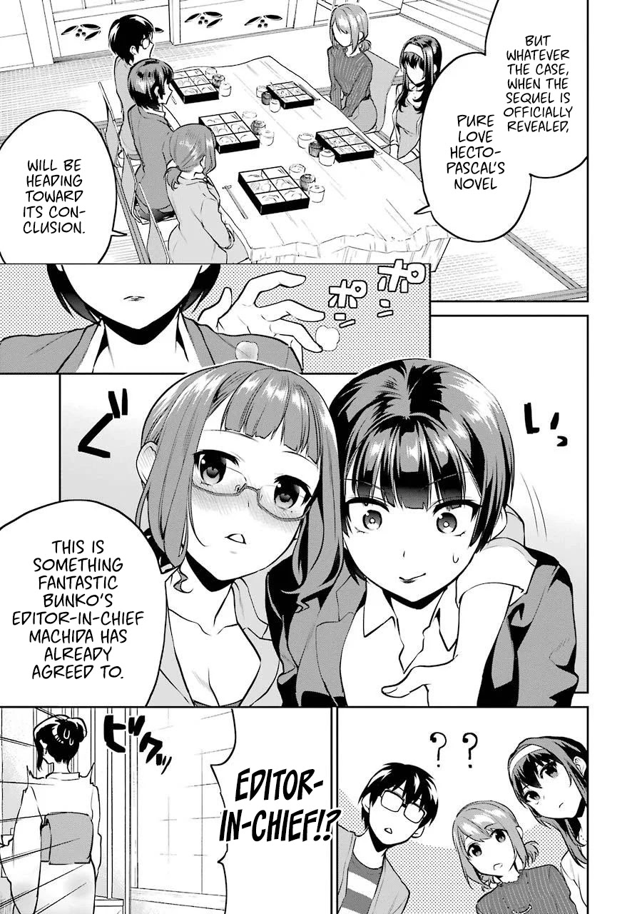 Saenai Kanojo no Sodatekata - Koisuru Metronome Chapter 45 page 12 - Chapter 45: How an Adult That Can't Get Drunk Goes Work