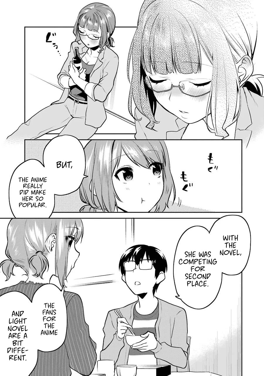 Saenai Kanojo no Sodatekata - Koisuru Metronome Chapter 45 page 22 - Chapter 45: How an Adult That Can't Get Drunk Goes Work