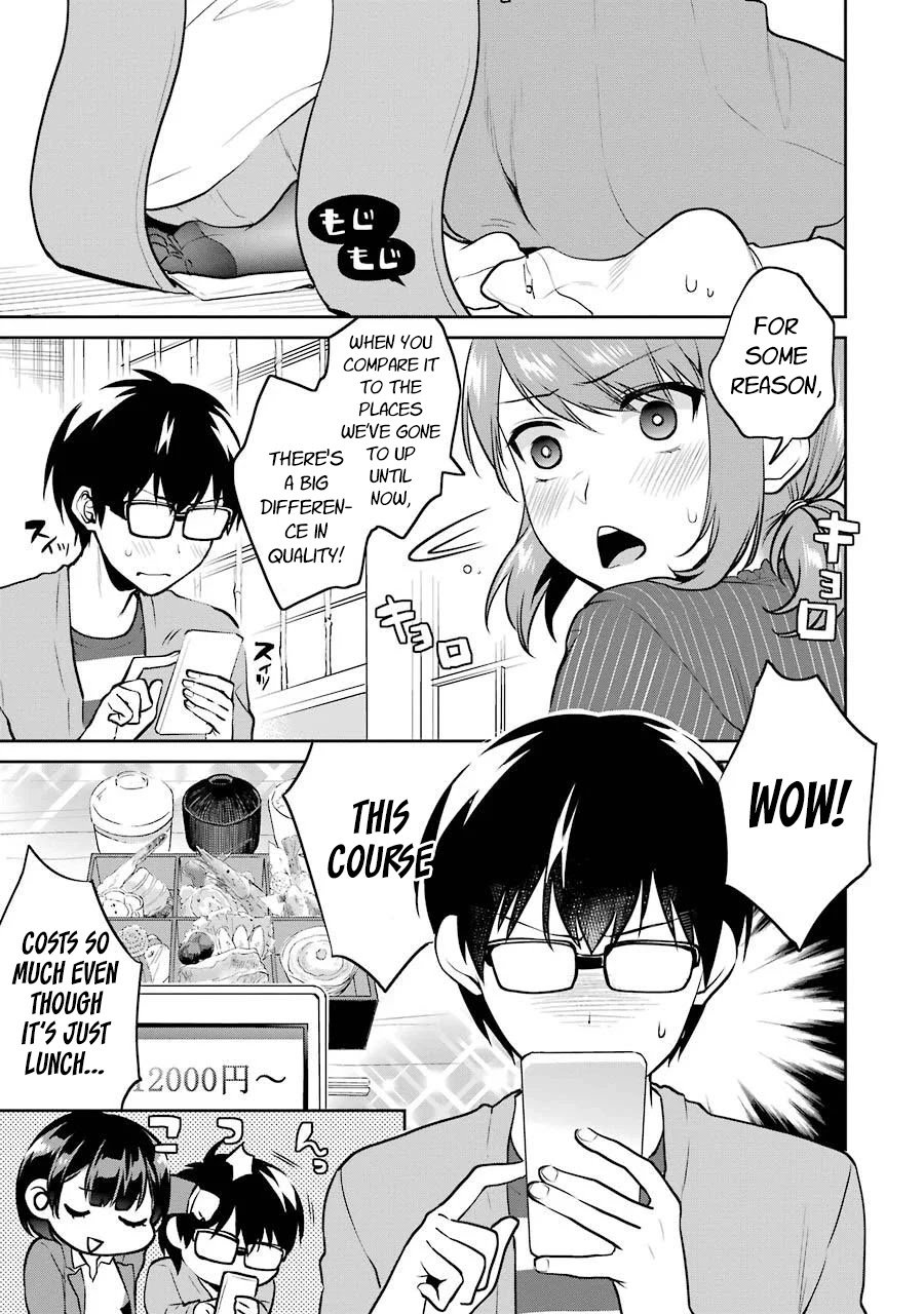 Saenai Kanojo no Sodatekata - Koisuru Metronome Chapter 45 page 4 - Chapter 45: How an Adult That Can't Get Drunk Goes Work