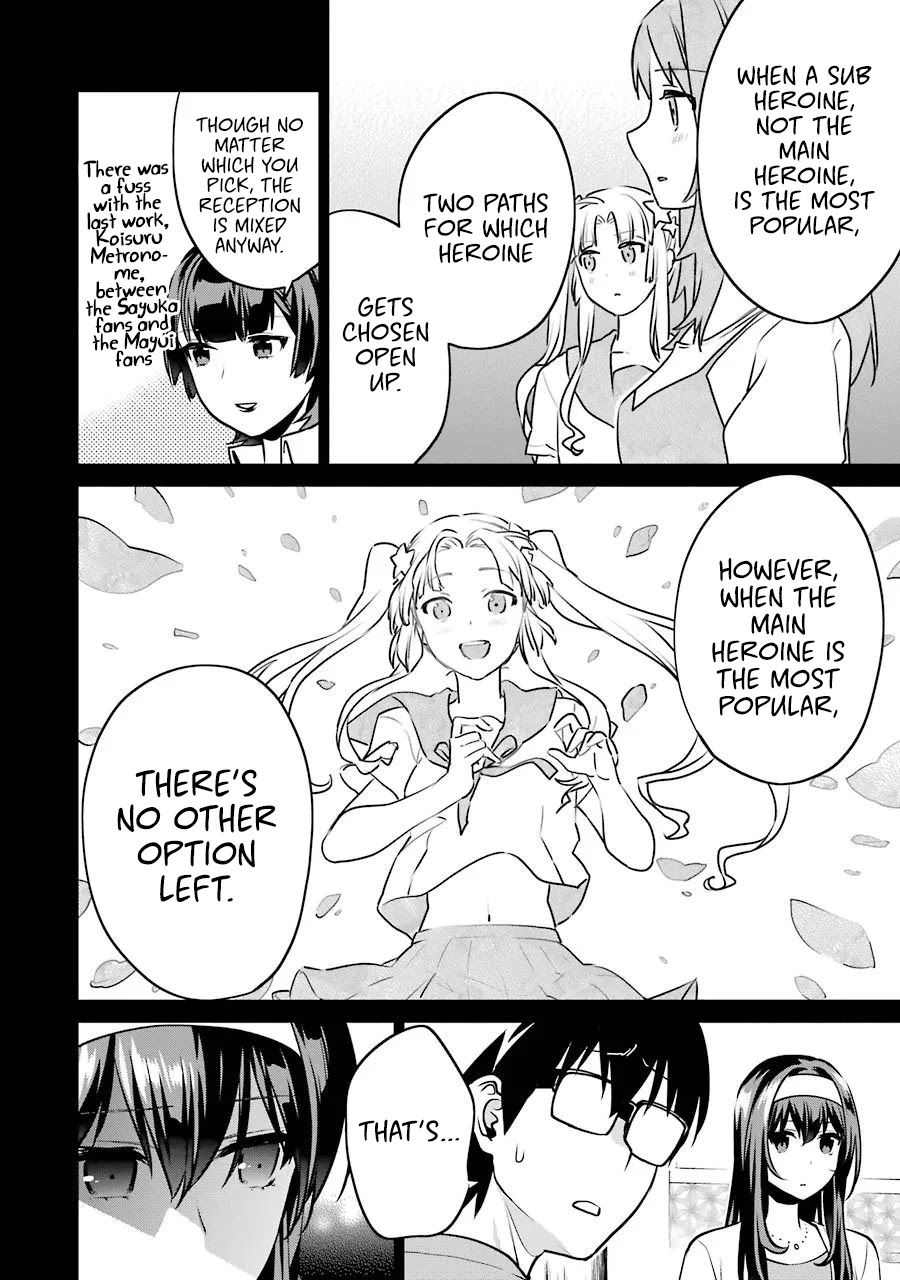 Saenai Kanojo no Sodatekata - Koisuru Metronome Chapter 46 page 11 - Chapter 46: How to Break Down Built Up Hope