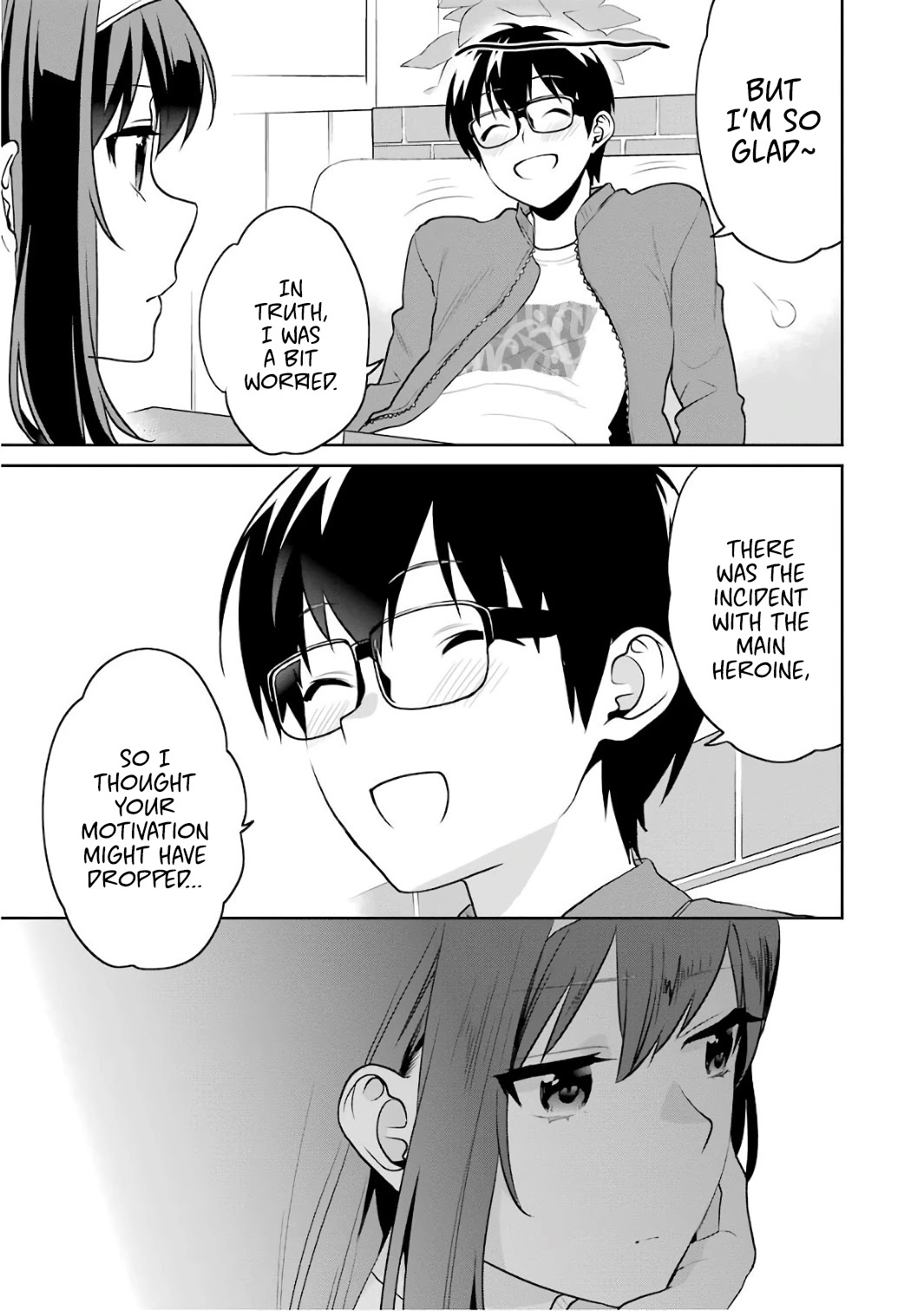 Saenai Kanojo no Sodatekata - Koisuru Metronome Chapter 47 page 16 - Chapter 47: How to Continue a Story Where I'm Absent
