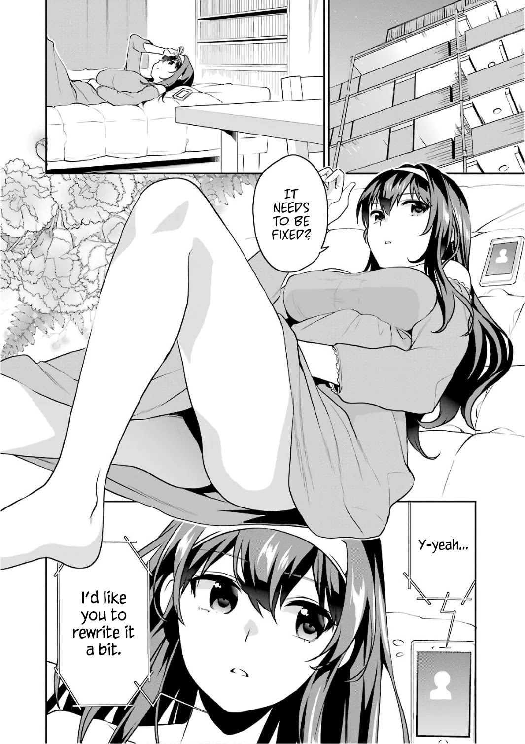 Saenai Kanojo no Sodatekata - Koisuru Metronome Chapter 47 page 21 - Chapter 47: How to Continue a Story Where I'm Absent