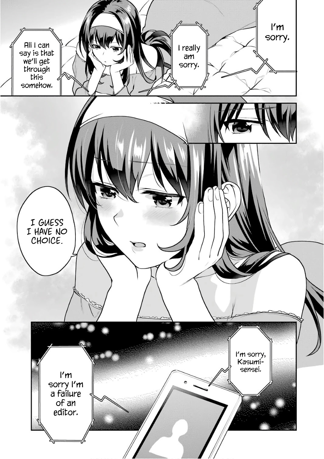 Saenai Kanojo no Sodatekata - Koisuru Metronome Chapter 47 page 24 - Chapter 47: How to Continue a Story Where I'm Absent