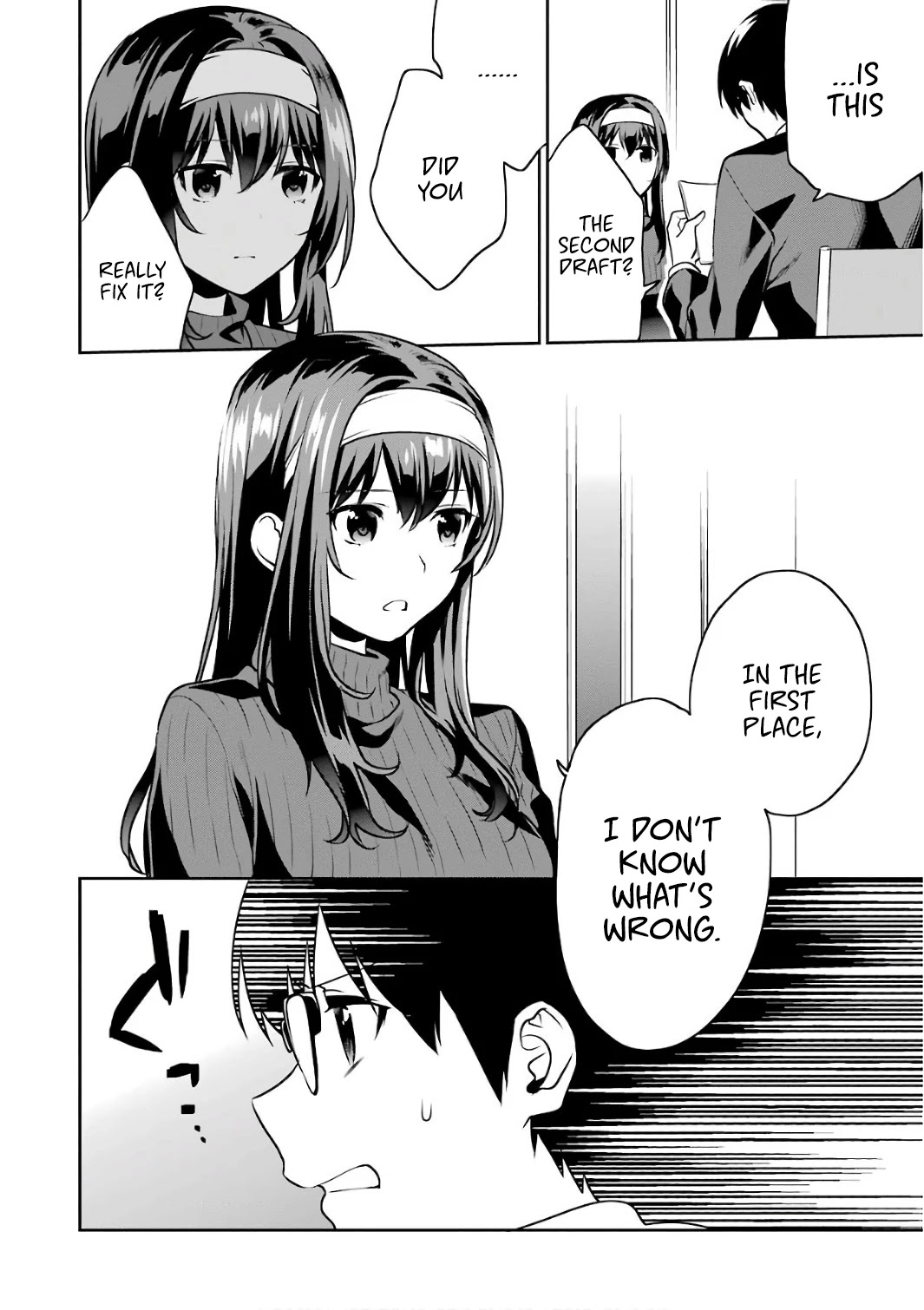 Saenai Kanojo no Sodatekata - Koisuru Metronome Chapter 47 page 30 - Chapter 47: How to Continue a Story Where I'm Absent