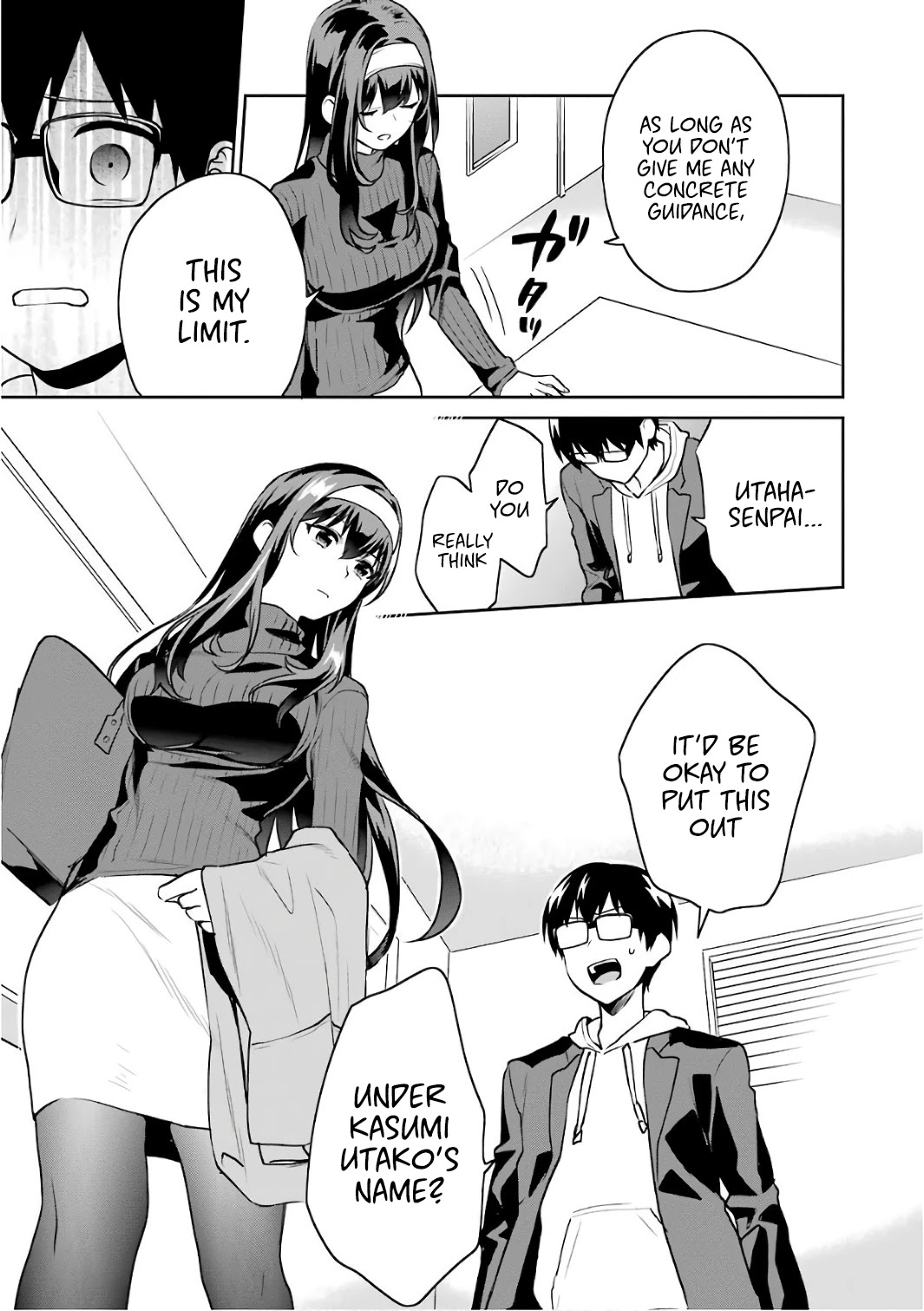 Saenai Kanojo no Sodatekata - Koisuru Metronome Chapter 47 page 31 - Chapter 47: How to Continue a Story Where I'm Absent