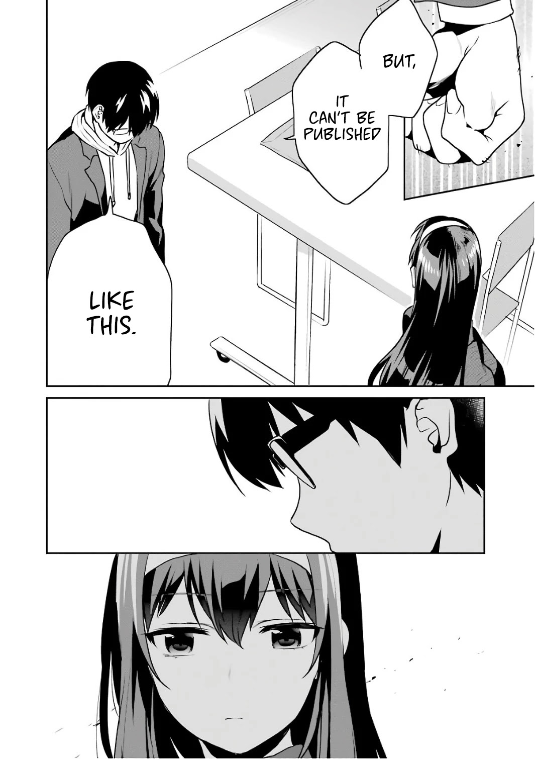 Saenai Kanojo no Sodatekata - Koisuru Metronome Chapter 47 page 34 - Chapter 47: How to Continue a Story Where I'm Absent