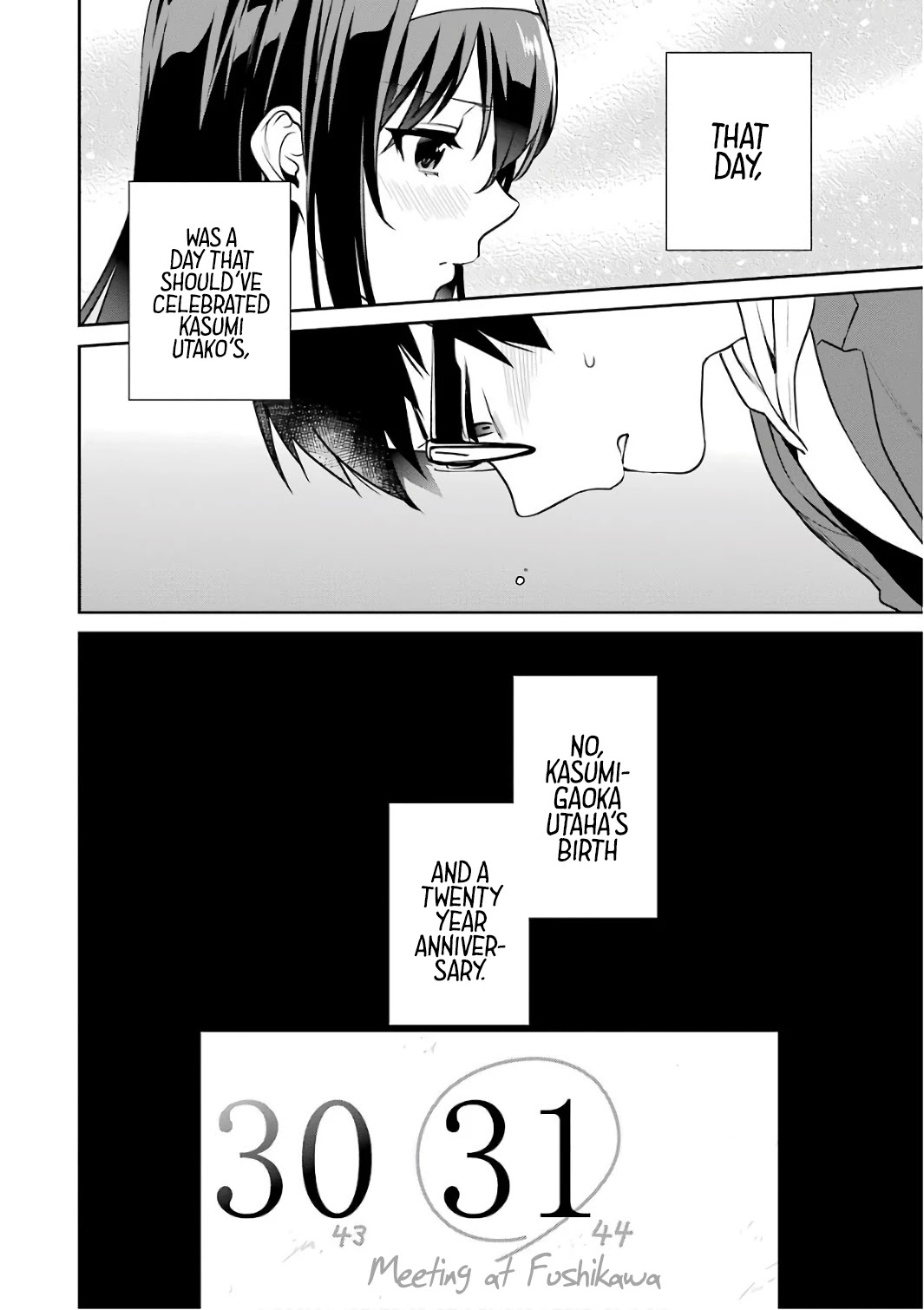 Saenai Kanojo no Sodatekata - Koisuru Metronome Chapter 47 page 36 - Chapter 47: How to Continue a Story Where I'm Absent