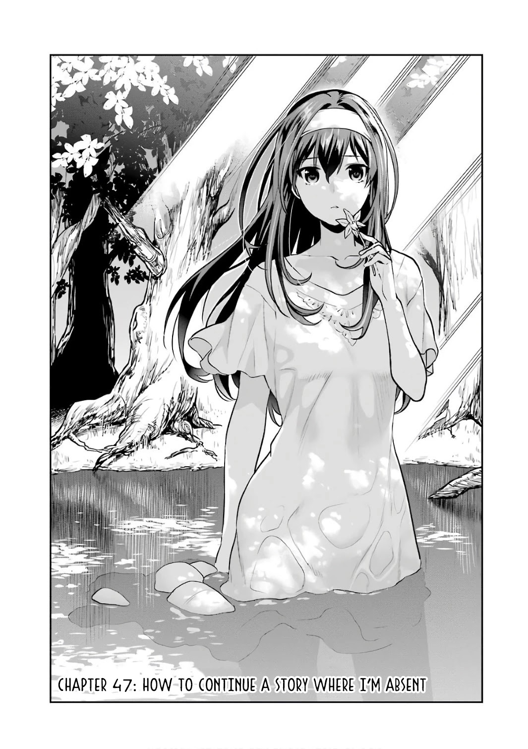 Saenai Kanojo no Sodatekata - Koisuru Metronome Chapter 47 page 6 - Chapter 47: How to Continue a Story Where I'm Absent