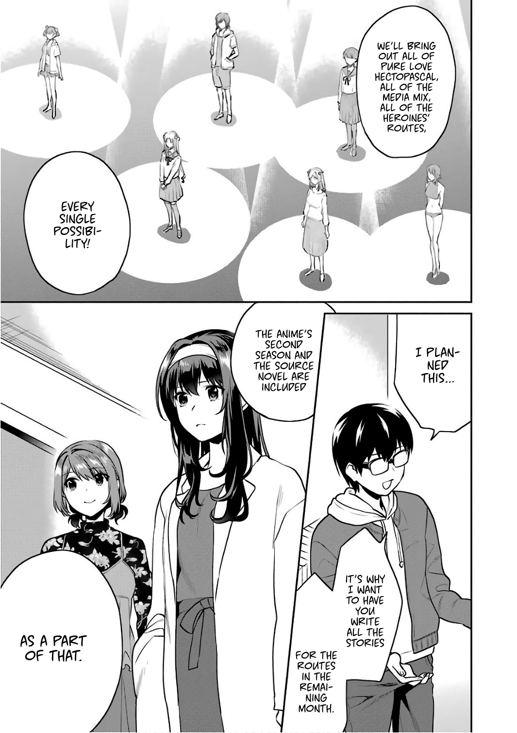 Saenai Kanojo no Sodatekata - Koisuru Metronome Chapter 49 page 31 - Chapter 49: How to Face the Girl You Can't Chase