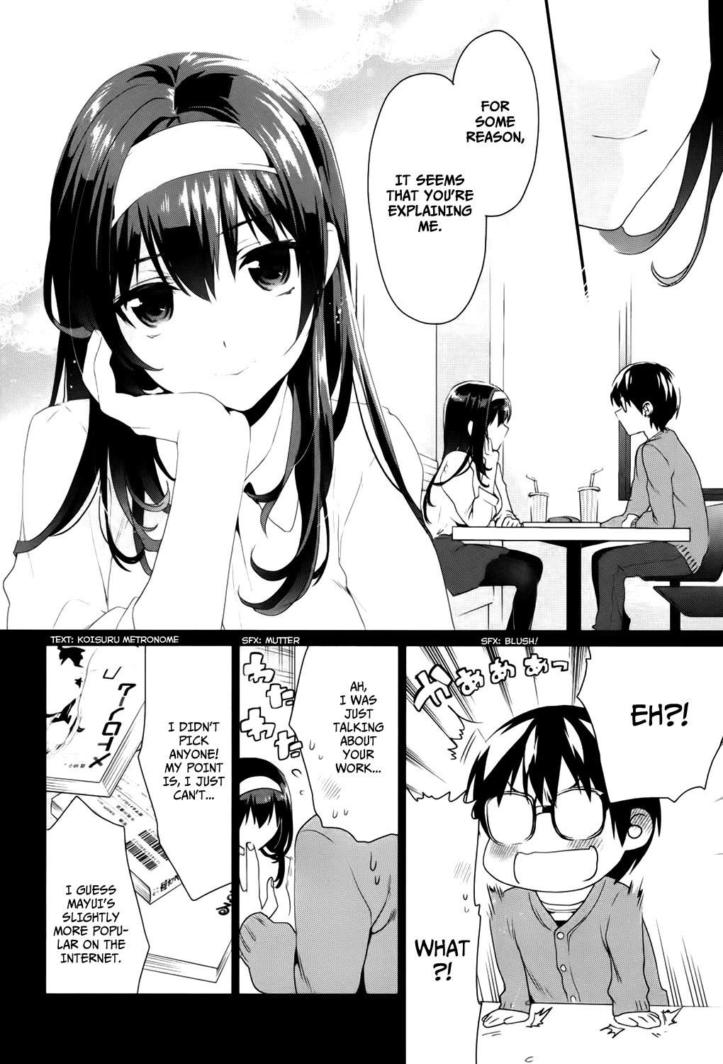 Saenai Kanojo no Sodatekata - Koisuru Metronome Chapter 5 page 12 - Chapter 5