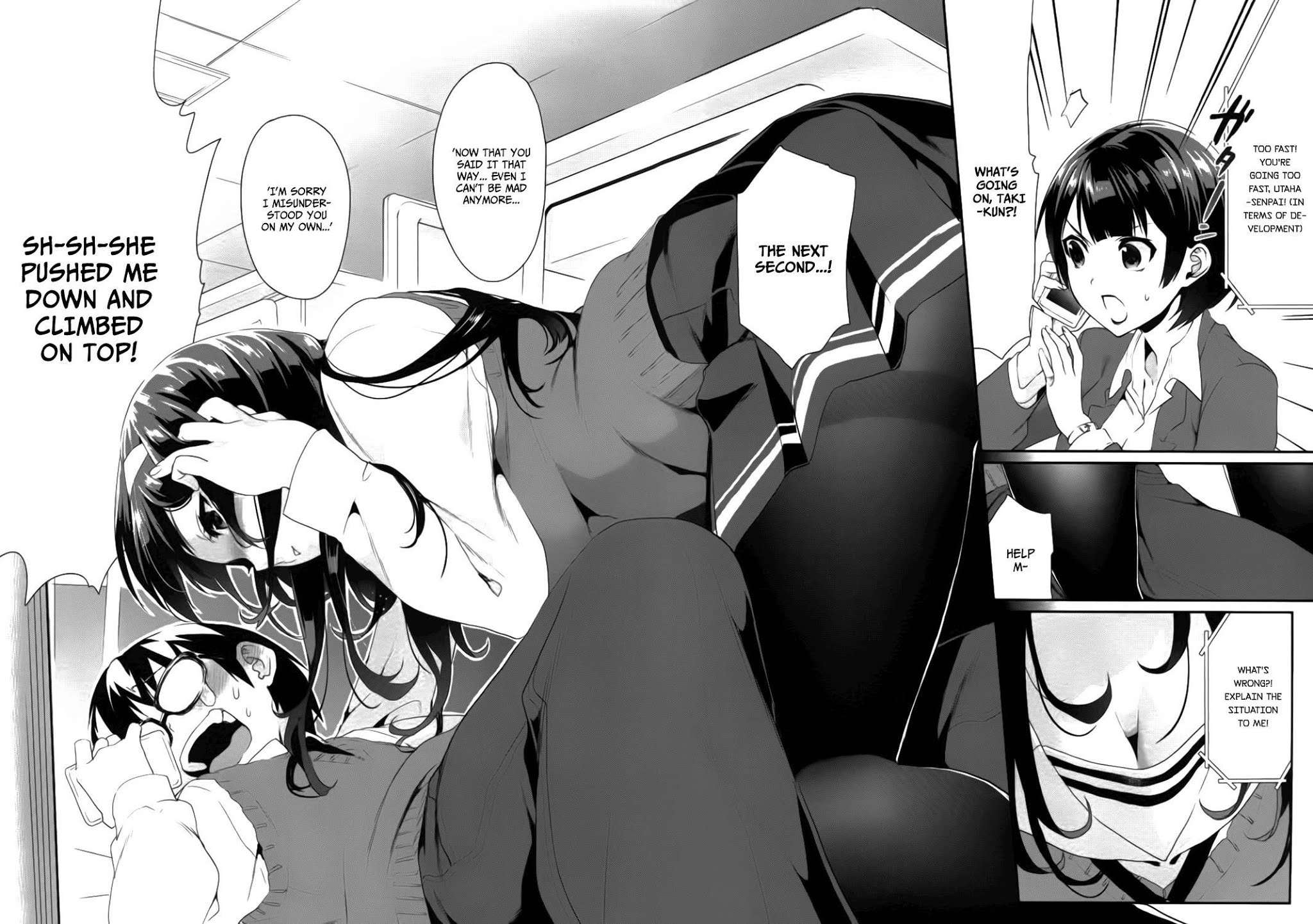 Saenai Kanojo no Sodatekata - Koisuru Metronome Chapter 5 page 22 - Chapter 5