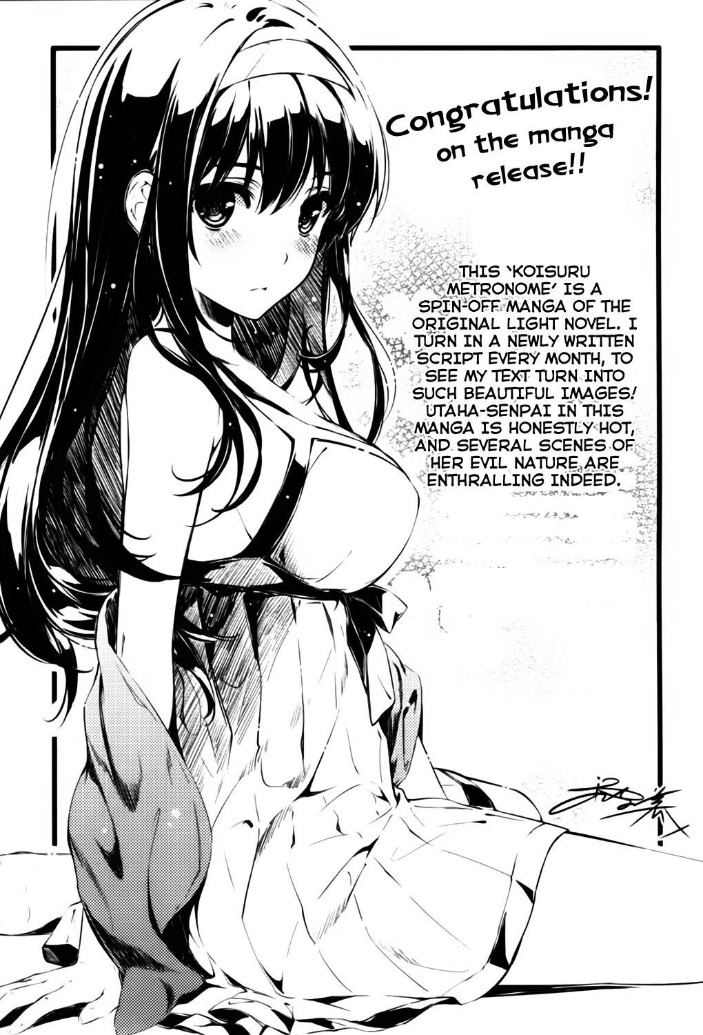 Saenai Kanojo no Sodatekata - Koisuru Metronome Chapter 5 page 35 - Chapter 5