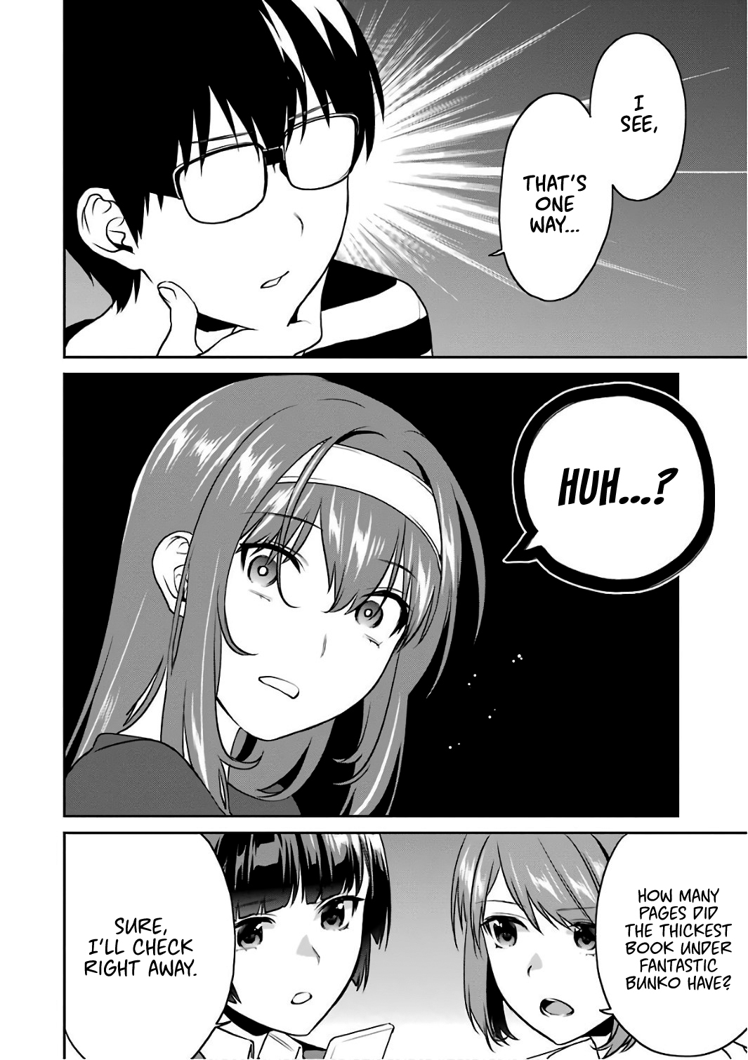 Saenai Kanojo no Sodatekata - Koisuru Metronome Chapter 50 page 11 - Chapter 50: How to Accept Never-Ending Love