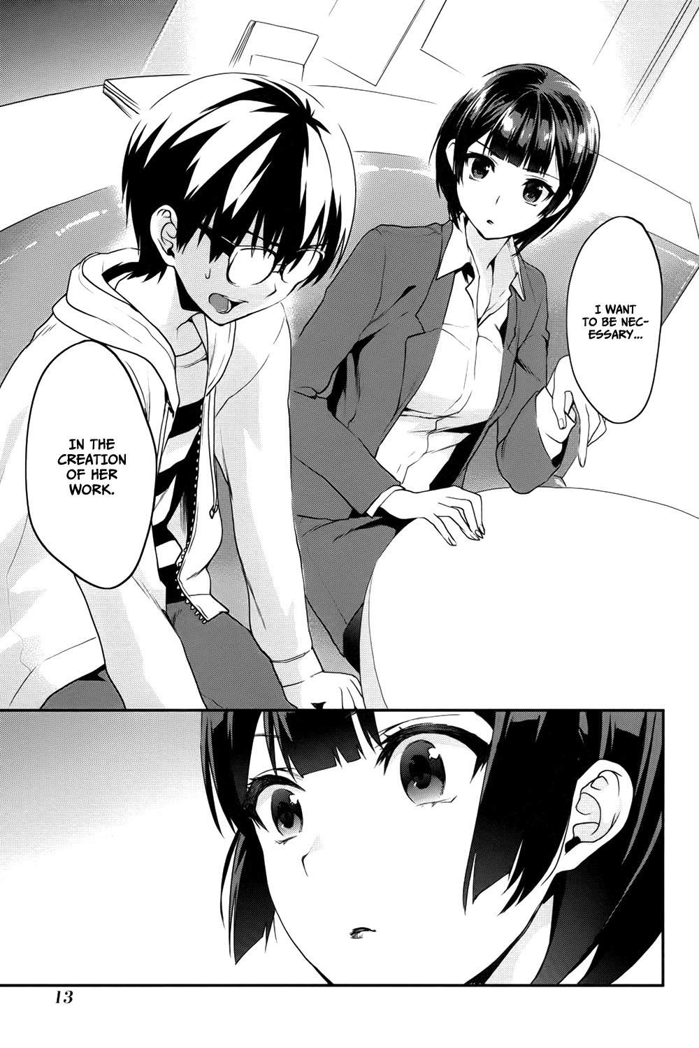 Saenai Kanojo no Sodatekata - Koisuru Metronome Chapter 6 page 14 - Chapter 6