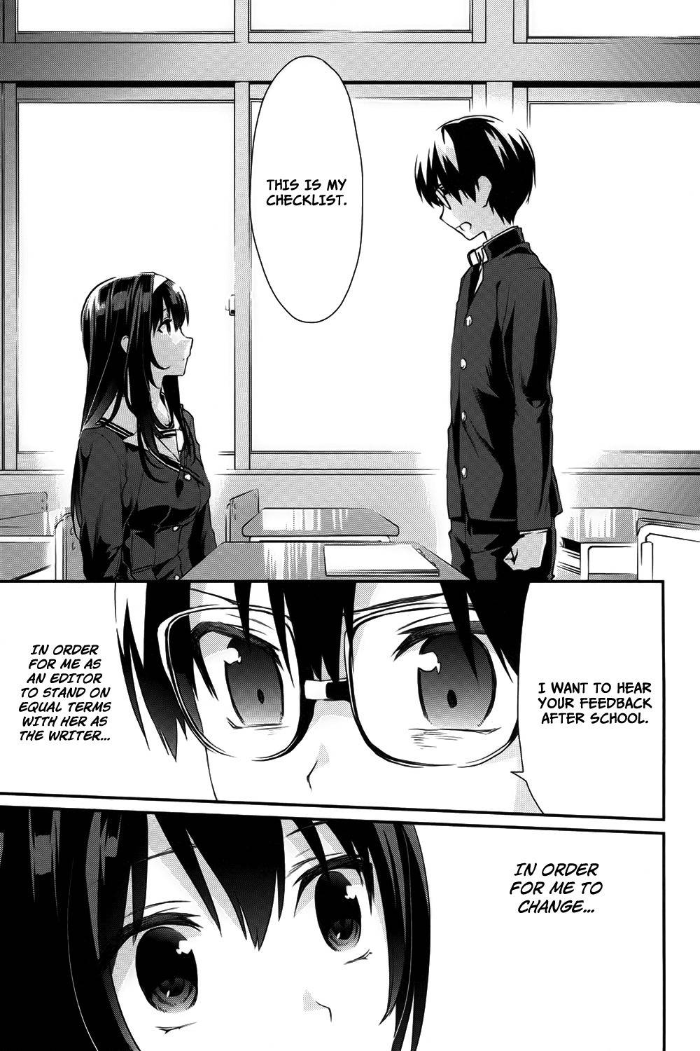 Saenai Kanojo no Sodatekata - Koisuru Metronome Chapter 6 page 18 - Chapter 6