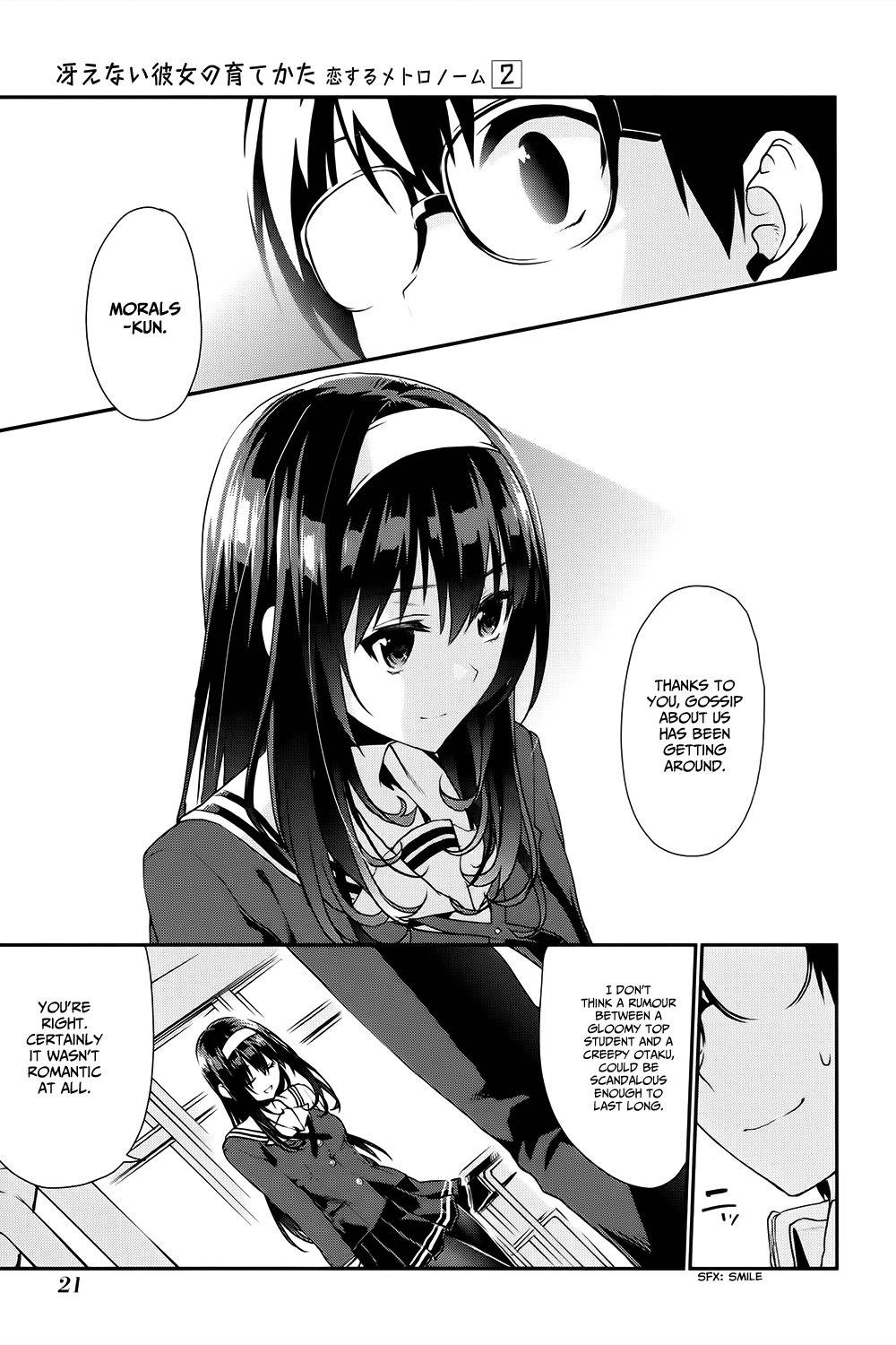 Saenai Kanojo no Sodatekata - Koisuru Metronome Chapter 6 page 22 - Chapter 6