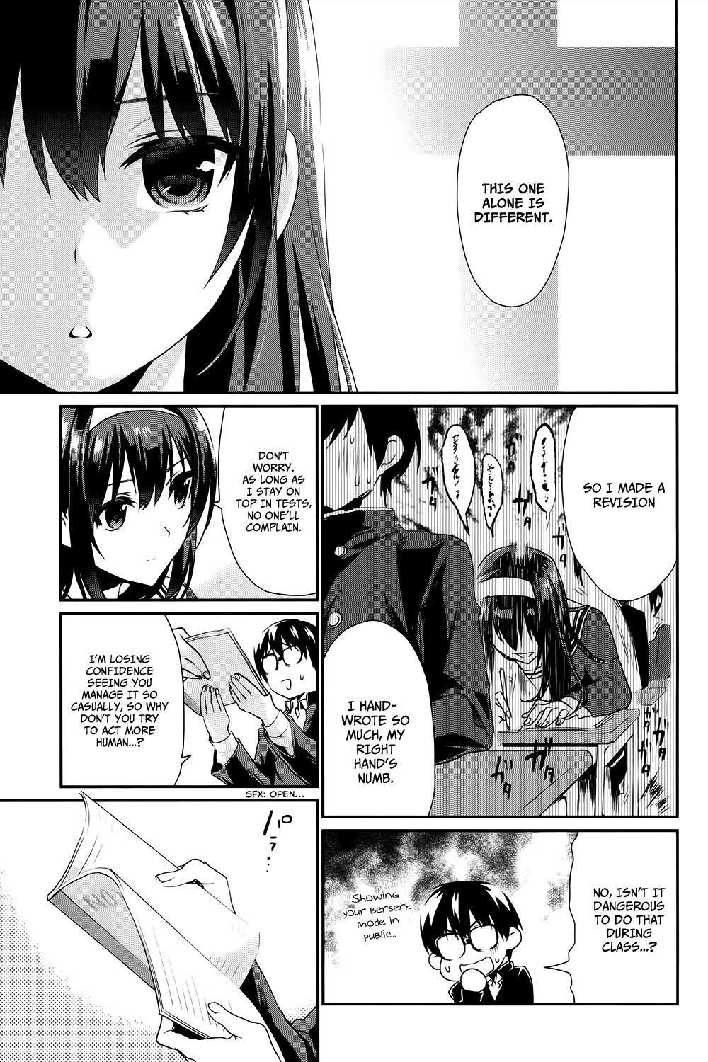 Saenai Kanojo no Sodatekata - Koisuru Metronome Chapter 6 page 26 - Chapter 6