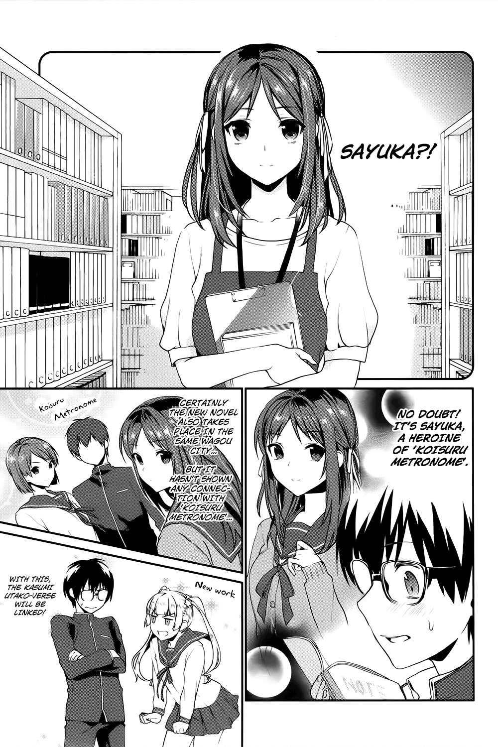 Saenai Kanojo no Sodatekata - Koisuru Metronome Chapter 6 page 28 - Chapter 6