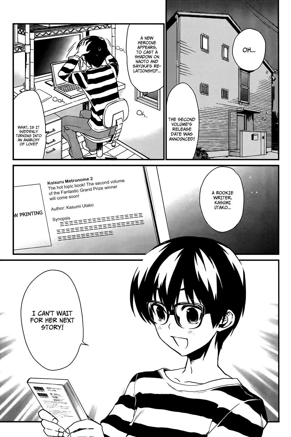 Saenai Kanojo no Sodatekata - Koisuru Metronome Chapter 9 page 26 - Chapter 9