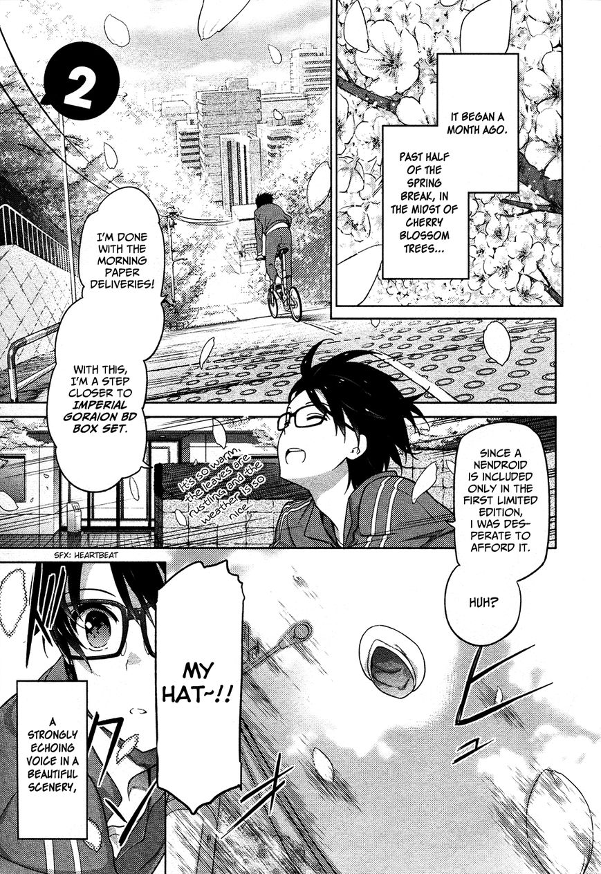 Saenai Kanojo no Sodatekata Chapter 2 page 1 - Chapter 2