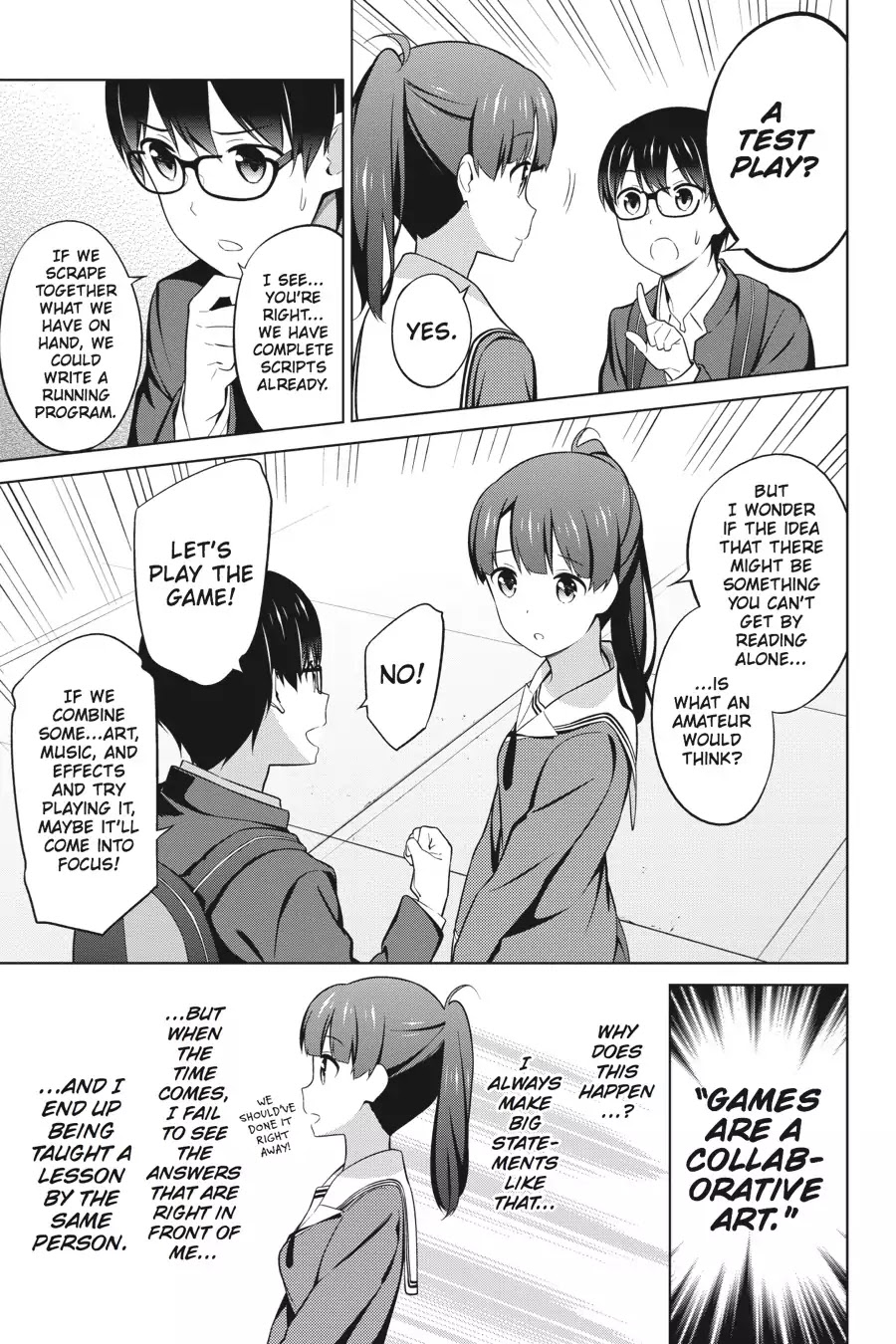 Saenai Kanojo no Sodatekata Chapter 26 page 11 - Chapter 26
