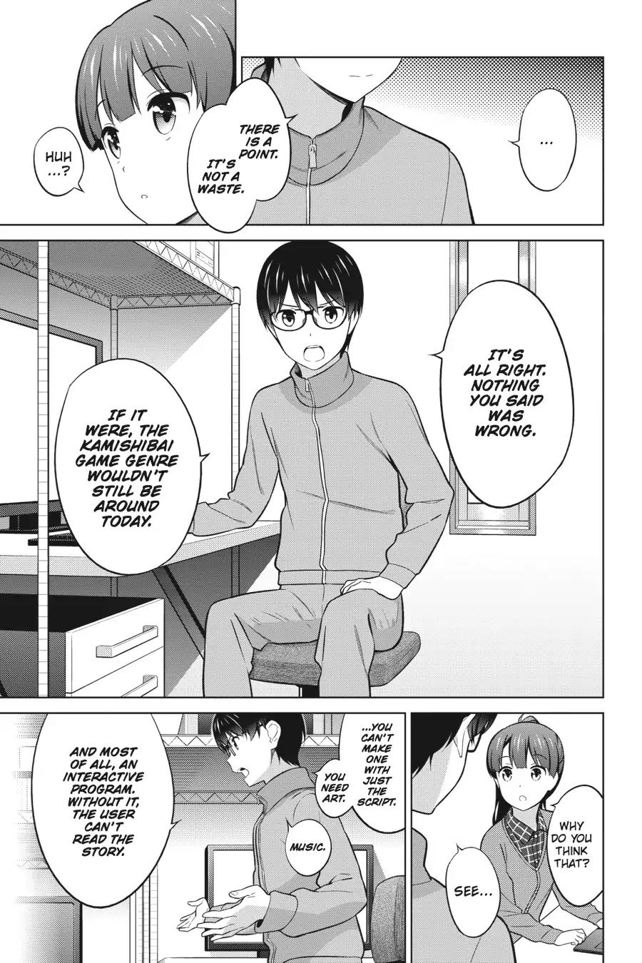Saenai Kanojo no Sodatekata Chapter 26 page 19 - Chapter 26