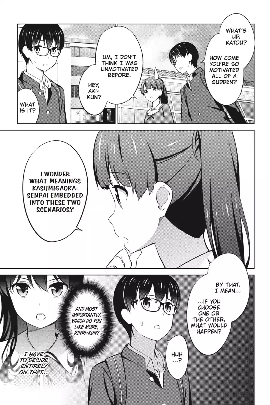 Saenai Kanojo no Sodatekata Chapter 26 page 9 - Chapter 26