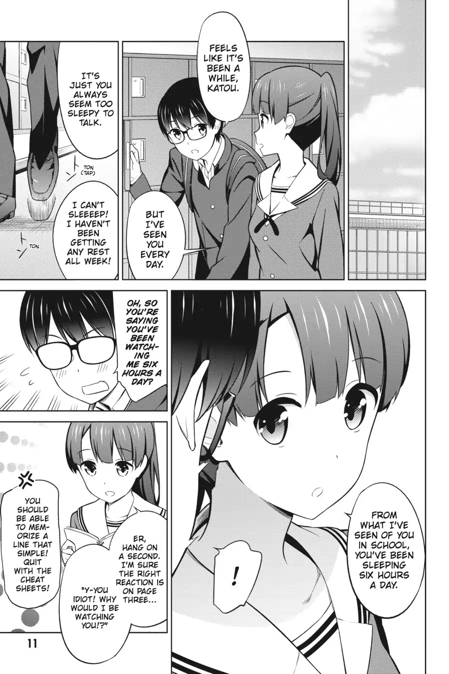 Saenai Kanojo no Sodatekata Chapter 27 page 12 - Chapter 27