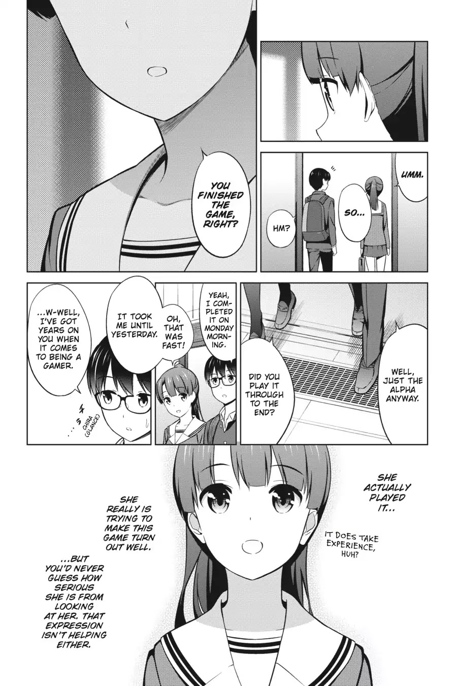 Saenai Kanojo no Sodatekata Chapter 27 page 13 - Chapter 27