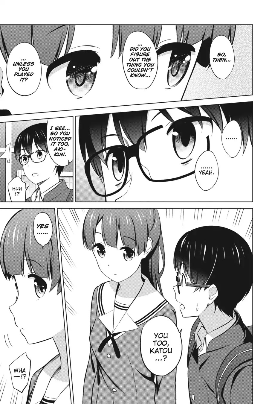 Saenai Kanojo no Sodatekata Chapter 27 page 14 - Chapter 27