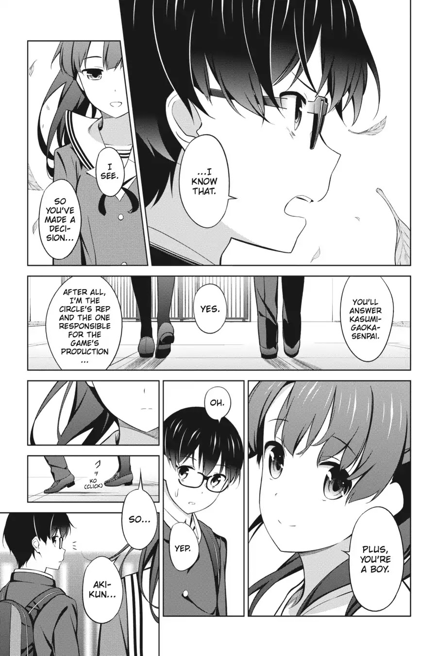 Saenai Kanojo no Sodatekata Chapter 27 page 16 - Chapter 27