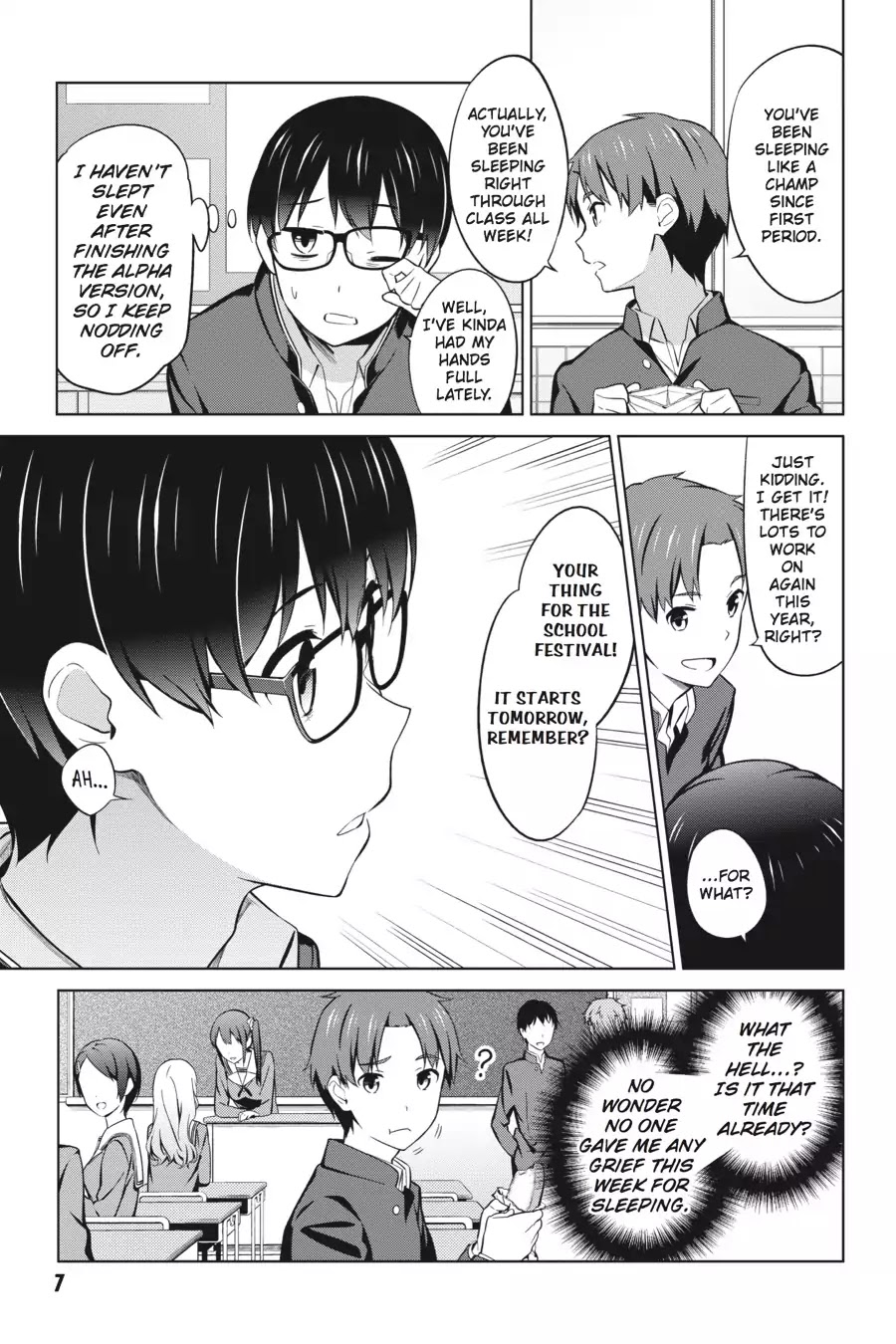 Saenai Kanojo no Sodatekata Chapter 27 page 8 - Chapter 27