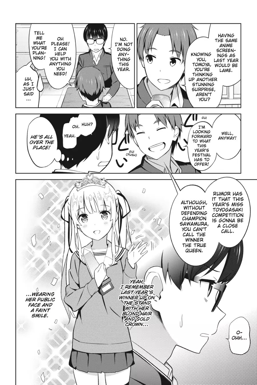 Saenai Kanojo no Sodatekata Chapter 27 page 9 - Chapter 27