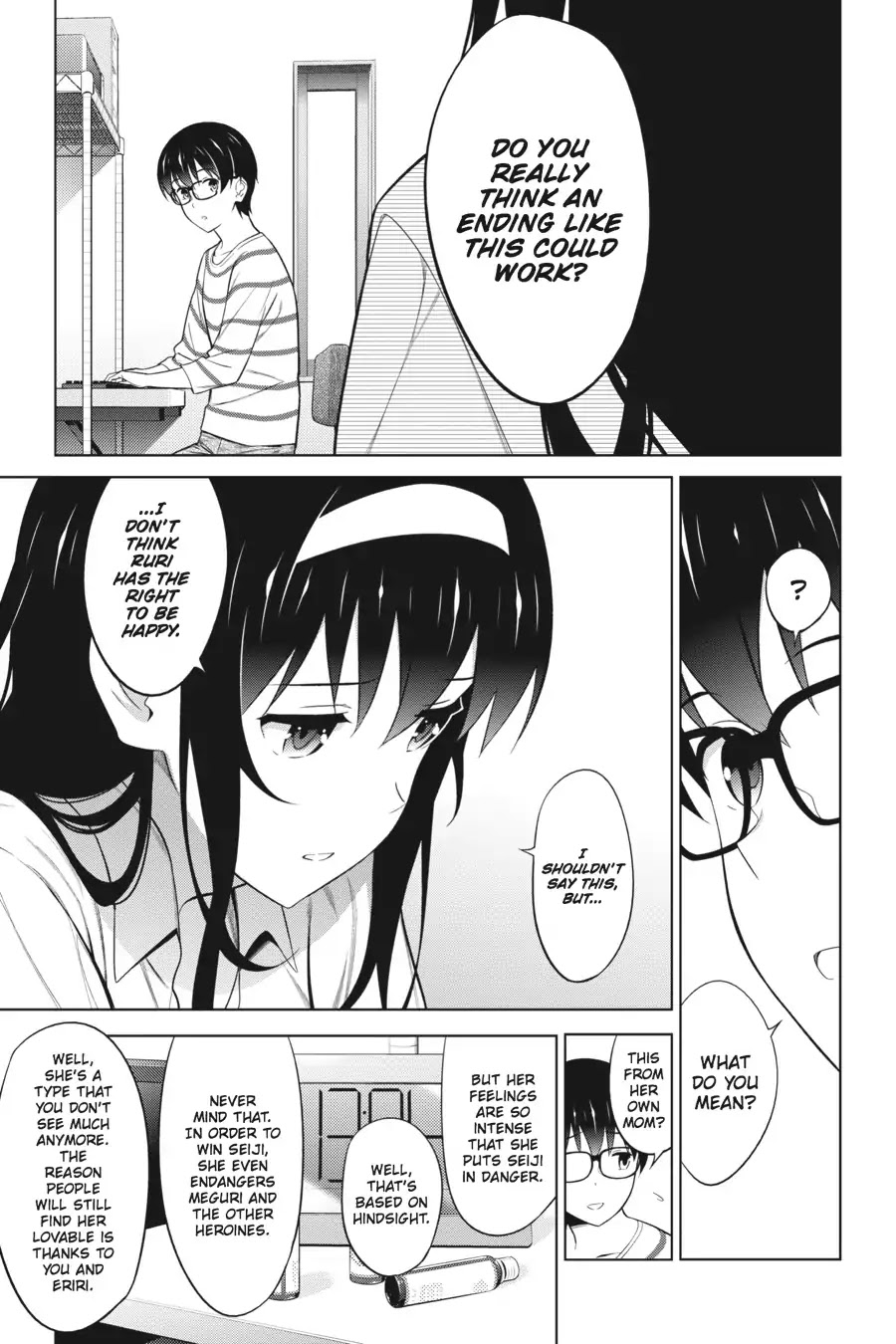 Saenai Kanojo no Sodatekata Chapter 29 page 11 - Chapter 29