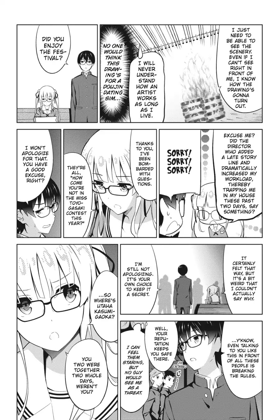 Saenai Kanojo no Sodatekata Chapter 29 page 18 - Chapter 29