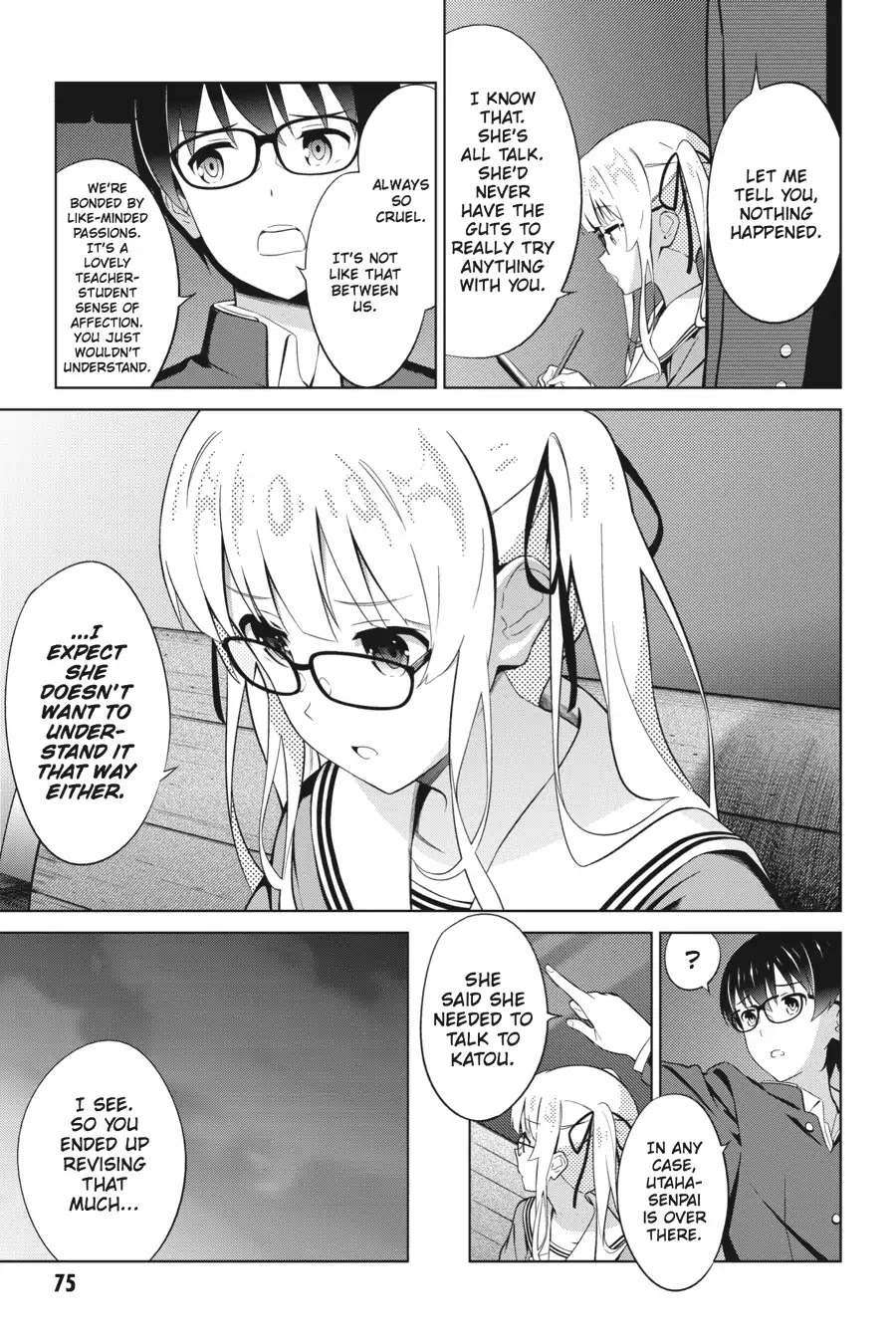 Saenai Kanojo no Sodatekata Chapter 29 page 19 - Chapter 29