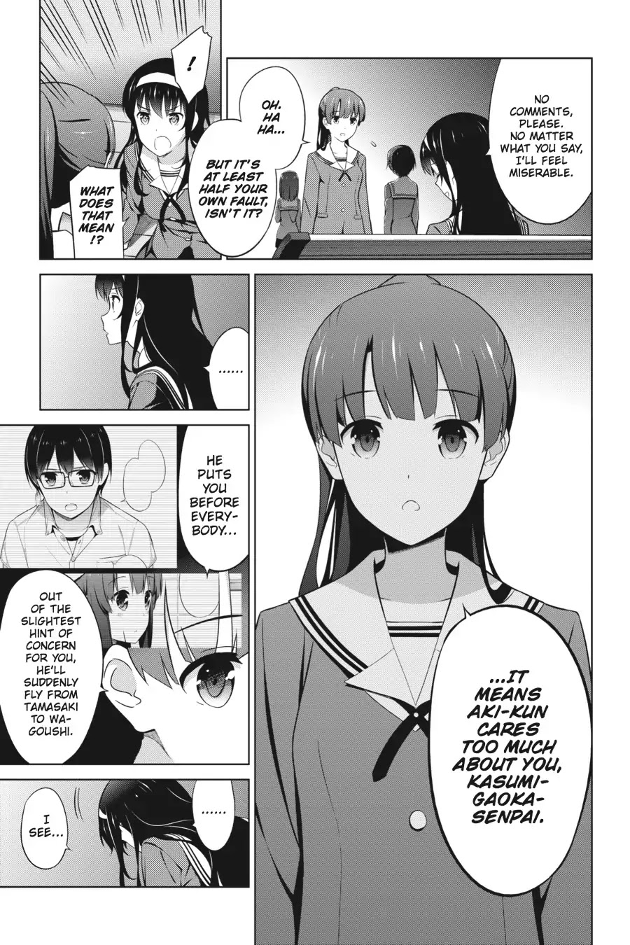 Saenai Kanojo no Sodatekata Chapter 29 page 21 - Chapter 29