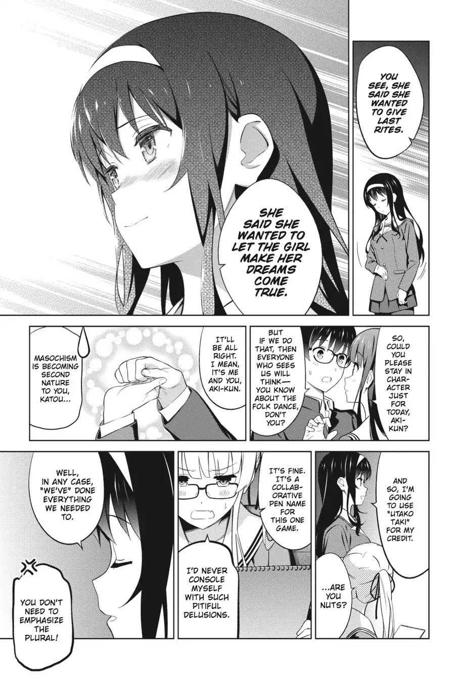 Saenai Kanojo no Sodatekata Chapter 29 page 28 - Chapter 29