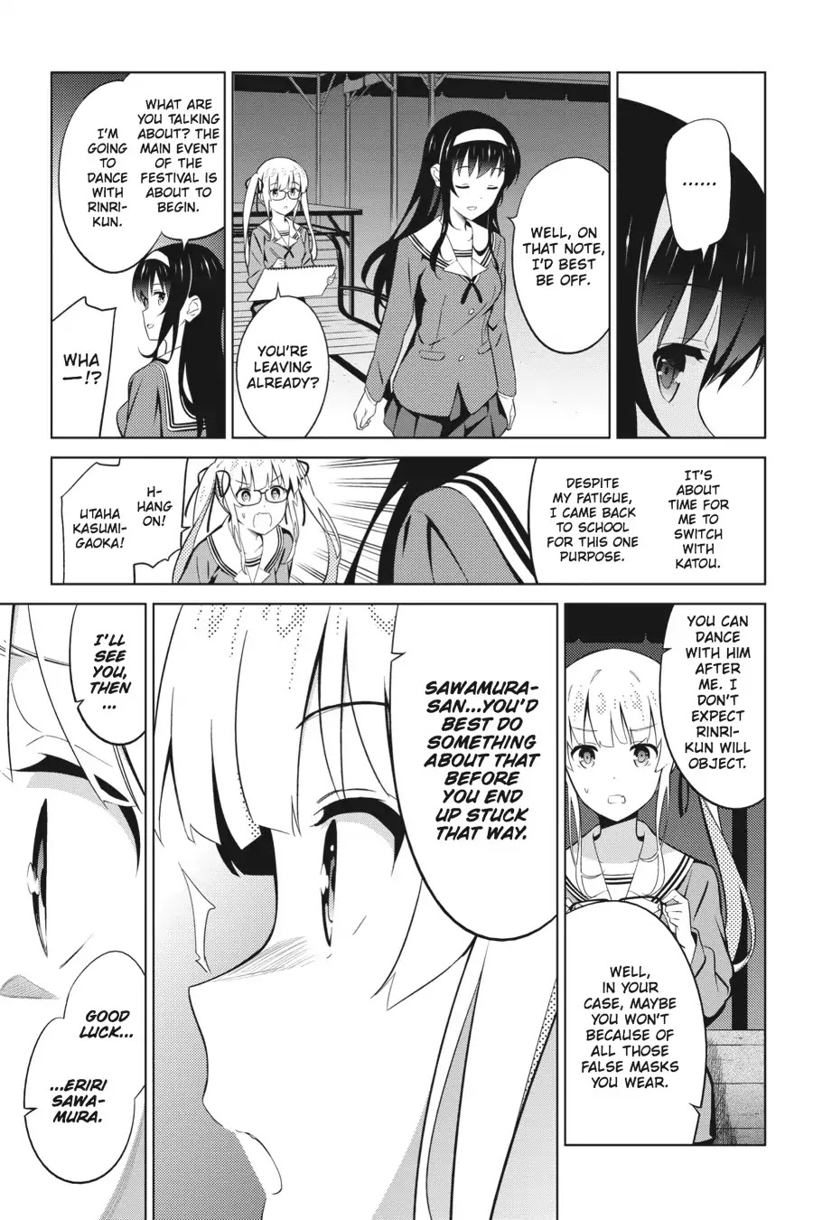 Saenai Kanojo no Sodatekata Chapter 29 page 30 - Chapter 29