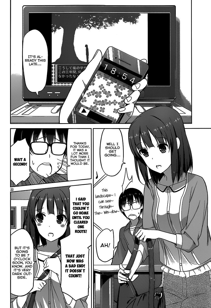 Saenai Kanojo no Sodatekata Chapter 3 page 24 - Chapter 3