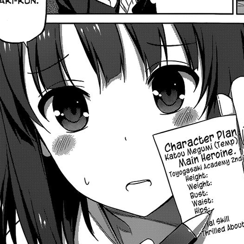 Saenai Kanojo no Sodatekata Chapter 3 cover
