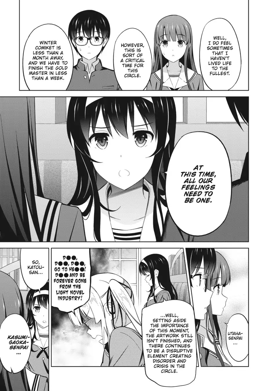 Saenai Kanojo no Sodatekata Chapter 30 page 11 - Chapter 30