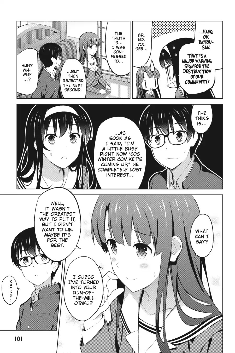 Saenai Kanojo no Sodatekata Chapter 30 page 13 - Chapter 30